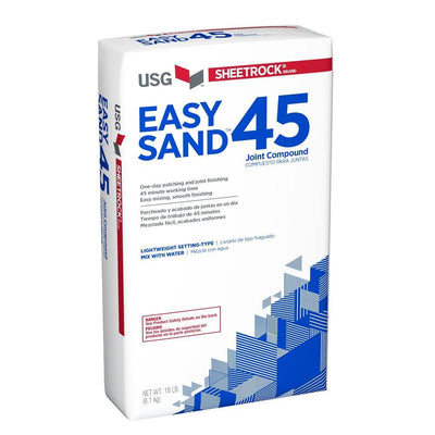 Masilla preparada para gypsum secado en 45 minutos saco 8.1 kg Easy Sand