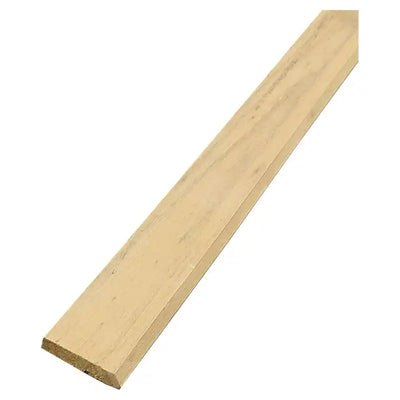 Madera laurel rodapie liso 1/2" x 3" (largo variable)