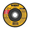 Disco abrasivo para desbaste de metal 4-1/2" x 6.35 mm conico Dewalt DW4514F