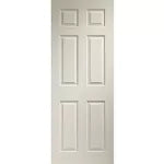 Puerta colonial 6 paneles 65 x 210 cm