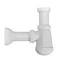 Sifon 38 mm (1-1/2") plastico rigido tipo botella RB1 de pared
