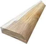 Moldura de teca rodapie liso 1 x 3 x 4 varas Probosque
