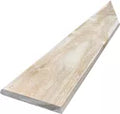 Moldura de teca rodapie liso 1/2 x 4 x 4 varas Probosque