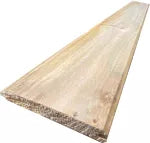 Moldura de teca tablilla lisa 1/2 x 4 Probosque
