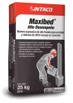 Mortero expansivo Maxibed Alto Desempeño saco 25 kg Intaco (gris)