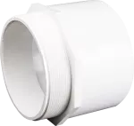 Adaptador potable macho PVC SCH40 100 mm (4")