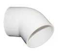 Codo potable 45° liso PVC SCH40 75 mm (3")