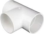 Tee potable lisa PVC SCH40 50 mm (2")