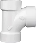 Tee sanitaria PVC SCH40 pared gruesa 38 mm (1-1/2")
