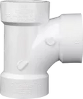 Tee sanitaria PVC SCH40 pared gruesa 100 mm (4")