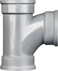 Tee sanitaria PVC SDR32.5 pared delgada 150 mm (6")