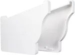 Tapa para canoa PVC pecho paloma (colonial) (2 por paquete)