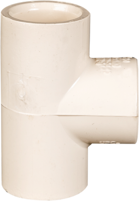 Tee agua caliente CPVC SCH40 18 mm (3/4")