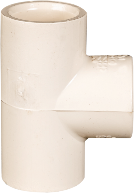 Tee agua caliente CPVC SCH40 18 mm (3/4")