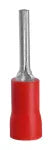 Terminal punta de cable rojo (22-16 AWG) (10 por paquete)