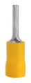 Terminal punta de cable amarillo (12-10 AWG) (10 por paquete)