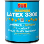 Pintura semibrillante Latex 3300 cuarto Sur 0330094214 (base deep)