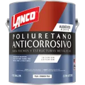 Pintura anticorrosiva poliuretano para techos y estructuras metalicas galon Lanco MM91-4 (teja)