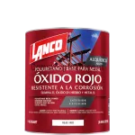 Anticorrosivo poliuretano base para interior y exterior cuarto Lanco MM100-5 (minio rojo oxido)