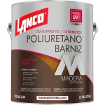 Barniz poliuretano brillante transparente 15 minutos galon Lanco PV360-4