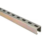 Riel strut galvanizado alto 1-5/8 x 1-5/8" #14 x 3 metros (41 x 41 x 2.0 mm)