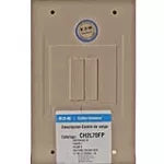 Centro de carga de empotrar 70A 2 espacios Cutler Hammer CH2L70FA