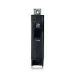 Breaker 1 polo 20A con tornillo Cutler Hammer CHB120