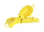 Extension electrica para mecanico 7.5 metros amarilla 13A 110V cable TSJ2X16 Eagle 1078-25P