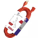 Extension electrica polarizada de uso domestico 1 toma 7.5 metros naranja 13A TSJ3X16 Eagle 214-25