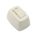 Pulsador para timbre tipo parche 15A 220V marfil Eagle 10152