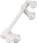 Bisagras plastica para asiento de inodoro blanca