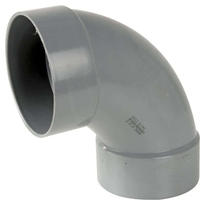 Codo sanitario 90° PVC SDR32.5 pared delgada 50 mm (2")