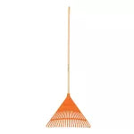 Rastrillo plastico flexible para jardin 22 dientes Truper EP-22R / 19786