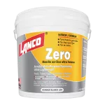Masilla acrilica ultra liviana Zero blanco 1/4 galon Lanco SC098-5