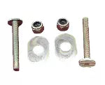Tornillo para tanque de inodoro 1/4" x 2-1/4" (2 por paquete)