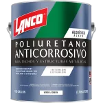 Pintura anticorrosiva poliuretano para techos y estructuras metalicas galon Lanco MM96-4 (verde)