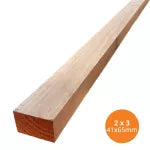 Alfajilla de pino seco cepillado 2" x 3" (41 x 65 mm) x 3.2 metros