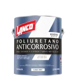 Pintura anticorrosiva poliuretano para techos y estructuras metalicas cuarto Lanco MM93-5 (blanco)