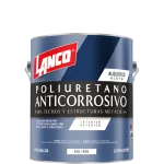 Pintura anticorrosiva poliuretano para techos y estructuras metalicas cuarto Lanco MM94-5 (azul)