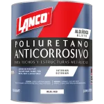 Pintura anticorrosiva poliuretano para techos y estructuras metalicas cuarto Lanco MM95-5 (rojo)