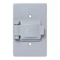 Placa sencilla para intemperie gris Eagle 1961