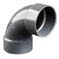 Codo sanitario 90° PVC SDR32.5 pared delgada 150 mm (6")