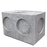 Trampa de grasa rectangular tapa concreto 47 x 27 x 32 cm