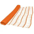 Malla seguridad plastica naranja fosforescente para construccion 1.22 x 30 metros