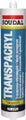 Sellador acrilico pintable Transpacryl 310 mL Soudal 102901 (transparente)