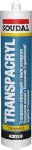 Sellador acrilico pintable Transpacryl 310 mL Soudal 102901 (transparente)