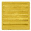 Loseta de cemento podotactil amarillo Guias (lineas) 30 x 30 cm (pieza)