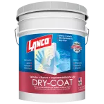 Pintura impermeabilizante mate Dry Coat cubeta Lanco DC480-2 (blanco / base pastel)