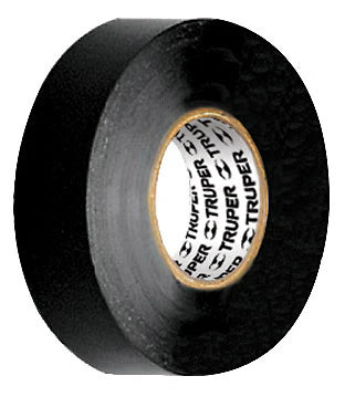 Tape electrico negro 18 metros Truper