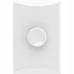Dimmer 600W 110V blanco Plata Eagle 1003-W